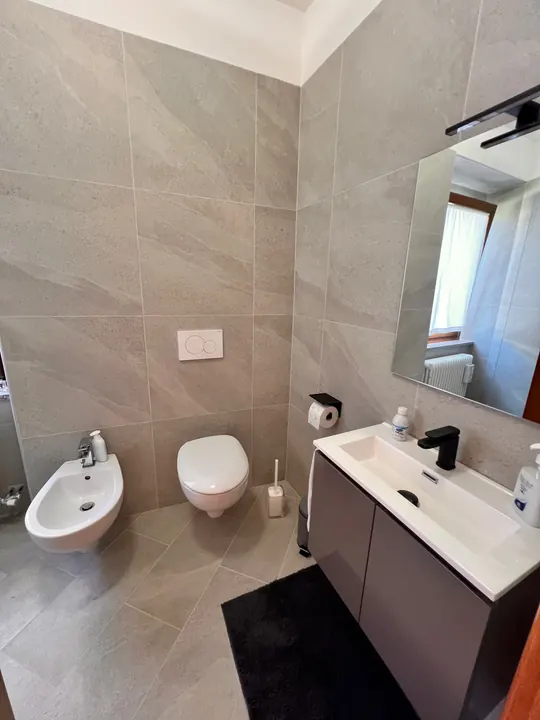 Bagno - Dettaglio. Bagno dell'appartamento Casa Nausicaa a Costasavina, Pergine Valsugana