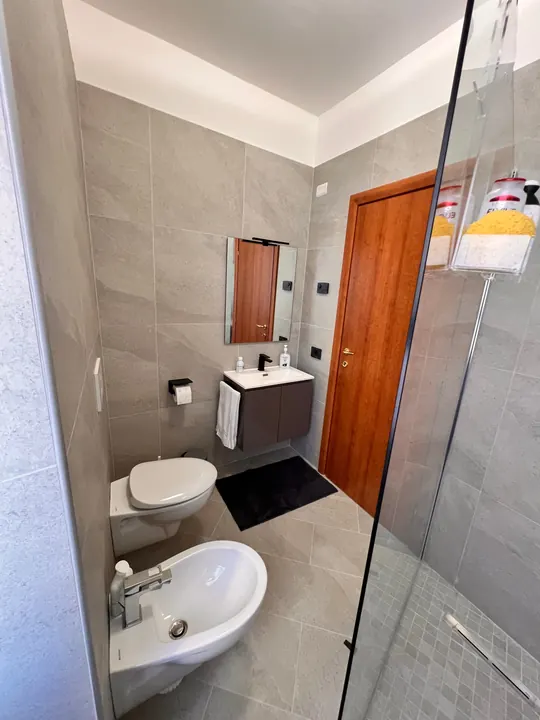 Bagno dell'appartamento Casa Nausicaa a Costasavina, Pergine Valsugana