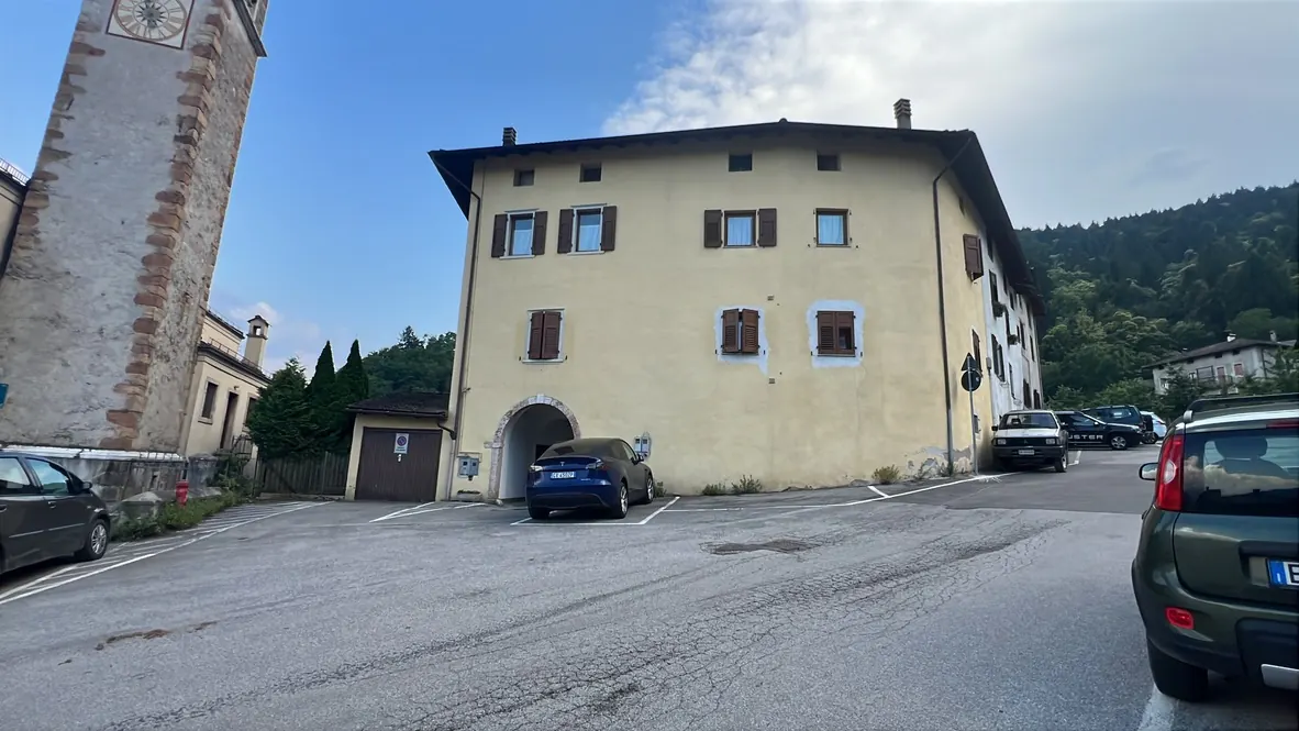 Abitazione Alloggio. Vista dei dintorni da Casa Nausicaa a Costasavina, Pergine Valsugana